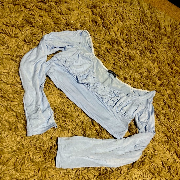 Blue crop top - Picture 1 of 1